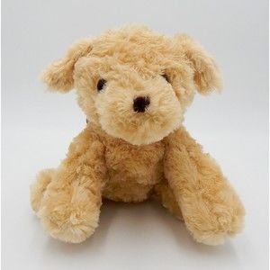 Dan Dee Collectors Choice Dog Golden Plush Stuffed Animal Sitting 8 Inch
